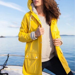 Marine Layer Yellow Raincoat - worn once or twice - Small